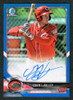 2015 Bowman Chrome #CPA-GL Gavin LaValley 131/150 Blue Refractor Autograph