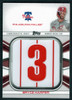 2022 Topps Series 1 #JNM-BH Bryce Harper Commemorative Jersey Number Medallion