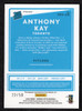 2020 Panini Donruss Optic #RRS-AK Anthony Kay Red Rated Rookie Autograph 22/50