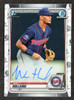 2020 Bowman Chrome #CPA-WH Will Holland 1st Bowman Autograph