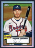 2021 Topps Chrome Platinum Anniversary #173 Freddie Freeman Refractor