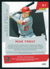 2018 Panini Revolution #2 Mike Trout Cosmic Parallel 87/99