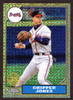 2022 Topps Series 1 #T87C-3 Chipper Jones Silver Pack Refractor