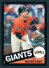 2020 Topps #85TB-39 Buster Posey 35th Anniversary Black Parallel 162/299