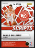 2020/21 Panini Mosaic #SC-DGA Danilo Gallinari Orange Prizm Scripts Autograph