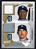 2009 Upper Deck Ballpark Collection #152 Justin Verlander / Curtis Granderson Dual Game Used Jersey Relic 263/350