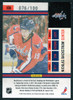 2010-11 Panini Contenders #100 Nicklas Backstrom Playoff Ticket Parallel 076/100