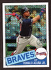 2020 Topps Series 1 #85C-3 Ronald Acuna Jr. Chrome Silver Pack Refractor