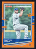 2020 Panini Donruss #118 Clayton Kershaw Orange Foil