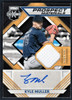 2021 Panini Elite Extra Edition #PMS-KM Kyle Muller Prospect Materials Jersey Autograph 