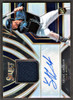 2020 Panini Spectra #RJA-TG Trent Grisham Rookie Jersey Autograph Prizm Silver 61/99