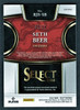 2022 Panini Select #RJS-SB Seth Beer Rookie Jersey Relic Tri-Color Prizm 42/99