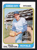 2023 Topps Heritage #308 Bruce Dal Canton 50th Anniversary Original 1974 Stamped Buyback