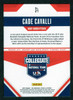 2020 Panini Stars & Stripes #21 Cade Cavalli Collegiate National Team Red Parallel 031/249