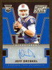 2016 Panini Prizm Draft Picks #271 Jeff Driskel Blue Prizm Rookie Autograph