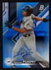 2019 Bowman Platinum #TOP-40 Tristan Pompey Blue Parallel Prospect Autograph 071/150