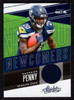 2018 Panini Absolute #NC-RP Rashaad Penny Newcomers Rookie Jersey Relic