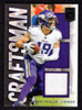 2020 Panini Donruss Elite #CJ-AT Adam Thielen Craftsman Jersey Relic