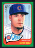 2019 Topps Gallery Heritage #HT-7 Javier Baez Green Parallel 077/250