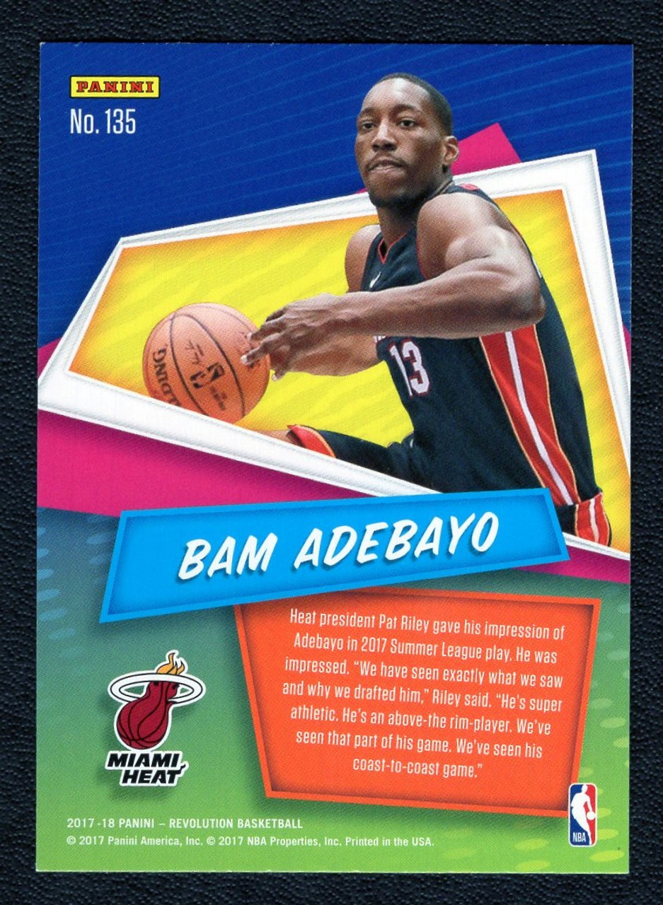 2017/18 Panini Revolution #135 Bam Adebayo Rookie/RC