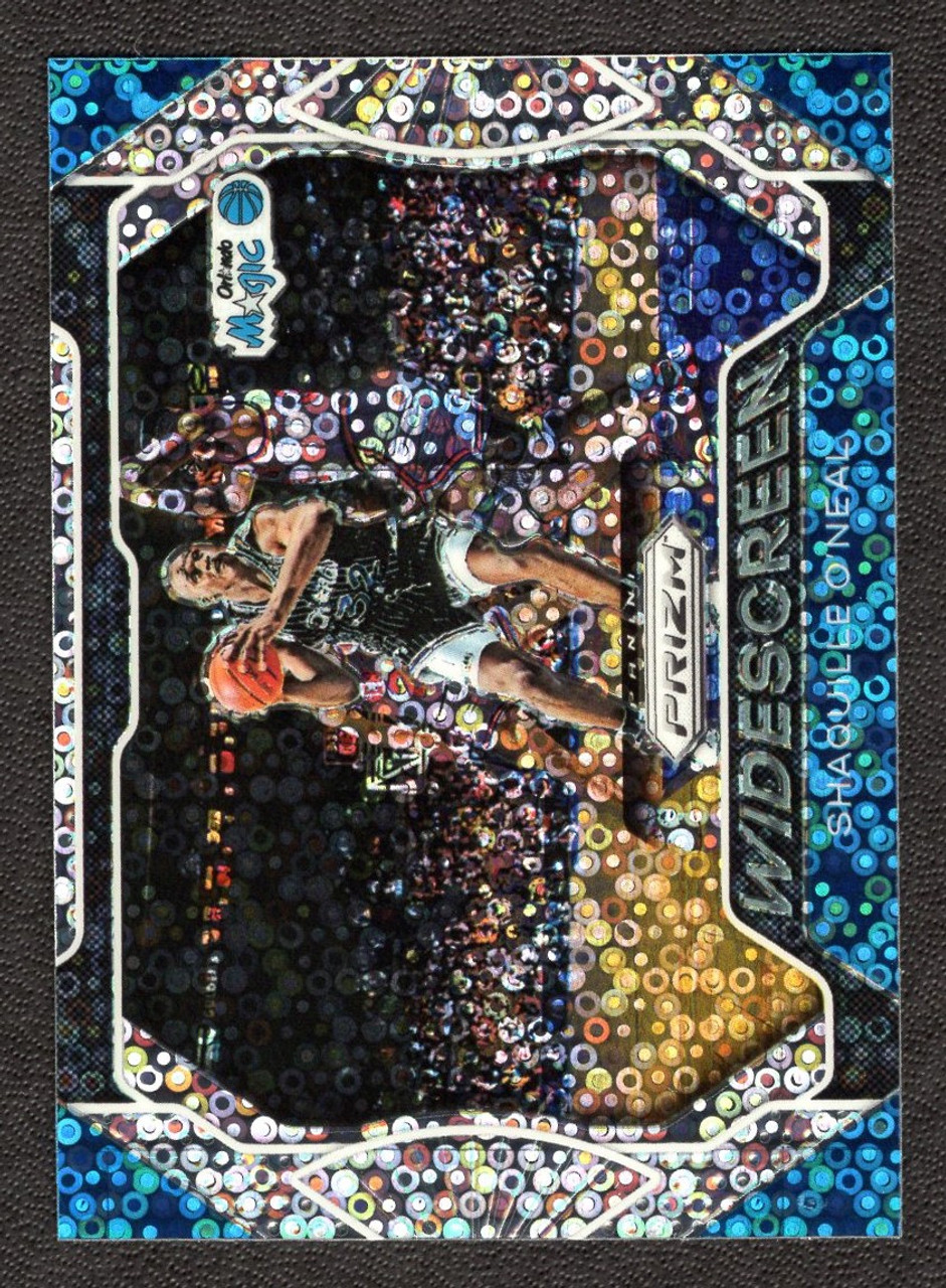 2019/20 Panini Prizm Fast Break #8 Shaquille O'Neal Widescreen Silver Disco Prizm