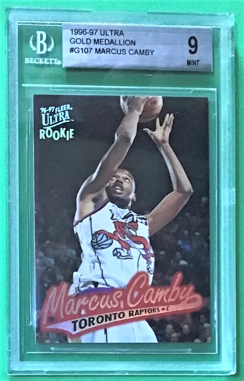 1996/97 Fleer Ultra #G-107 Marcus Camby Gold Medallion Rookie/RC BGS 9 Mint