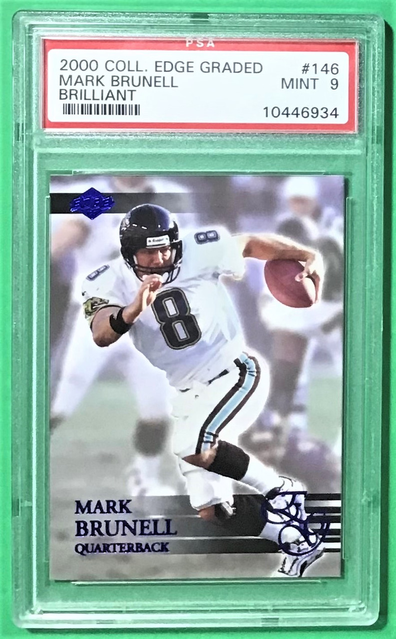 2000 Collector's Edge Graded #146 Mark Brunell Brilliant /500 PSA 9 Mint