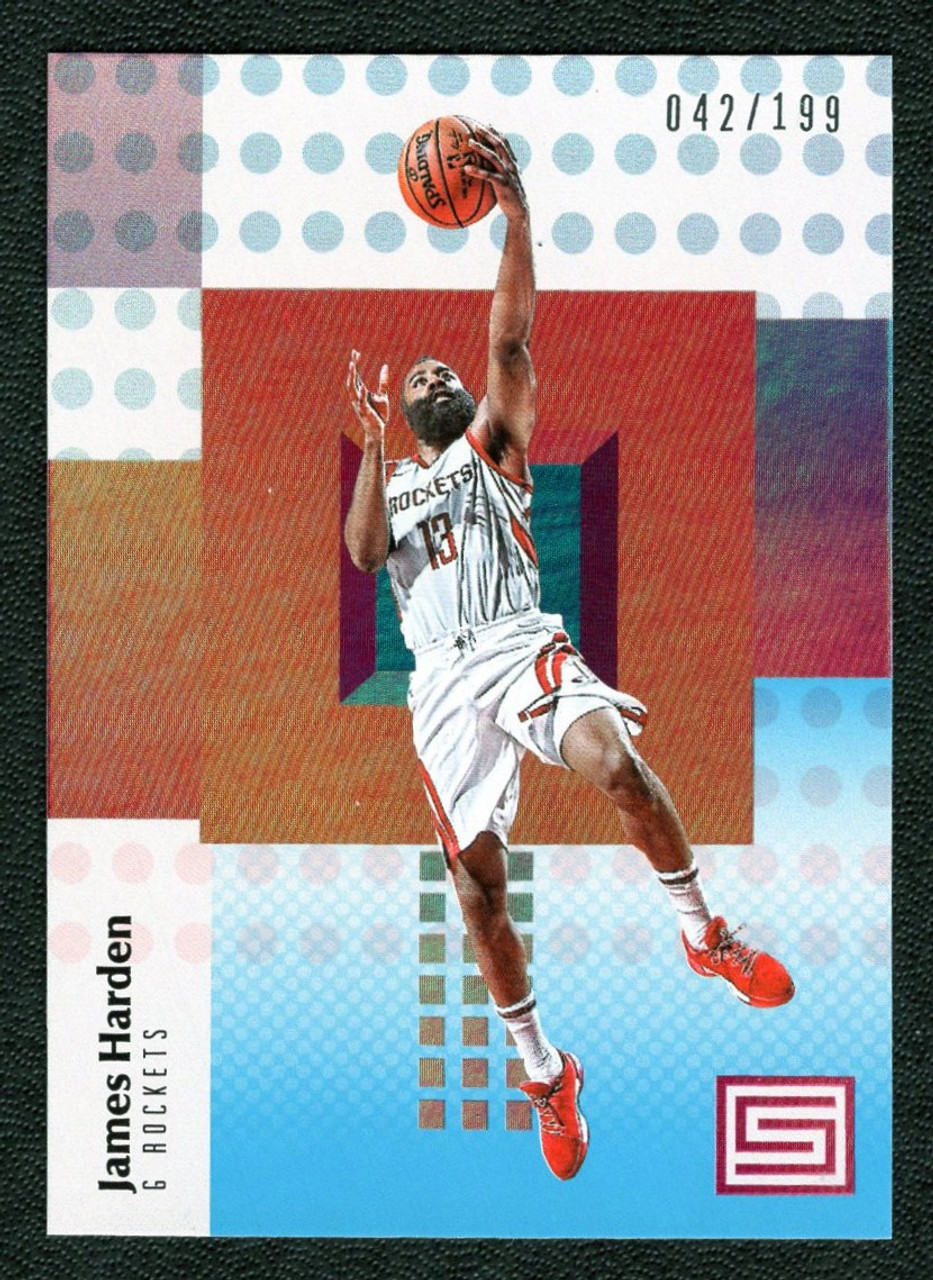 2017/18 Panini Status #80 James Harden Parallel 042/199