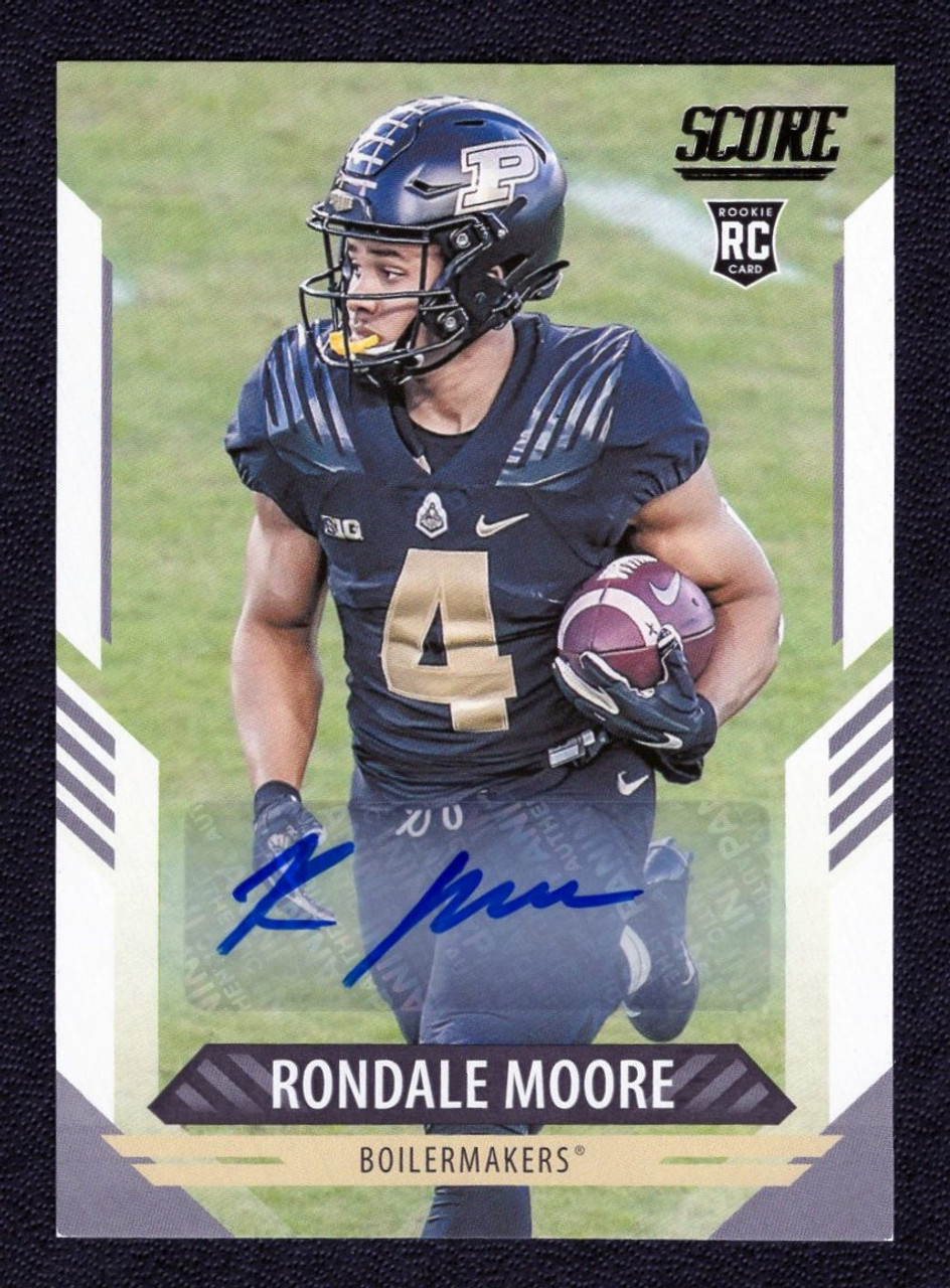 2021 Panini Score #329 Rondale Moore Rookie Autograph