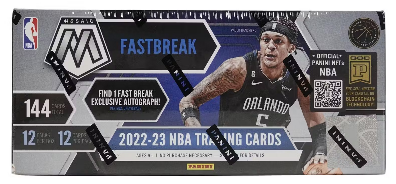 2022/23 Panini Mosaic Basketball Fast Break Box