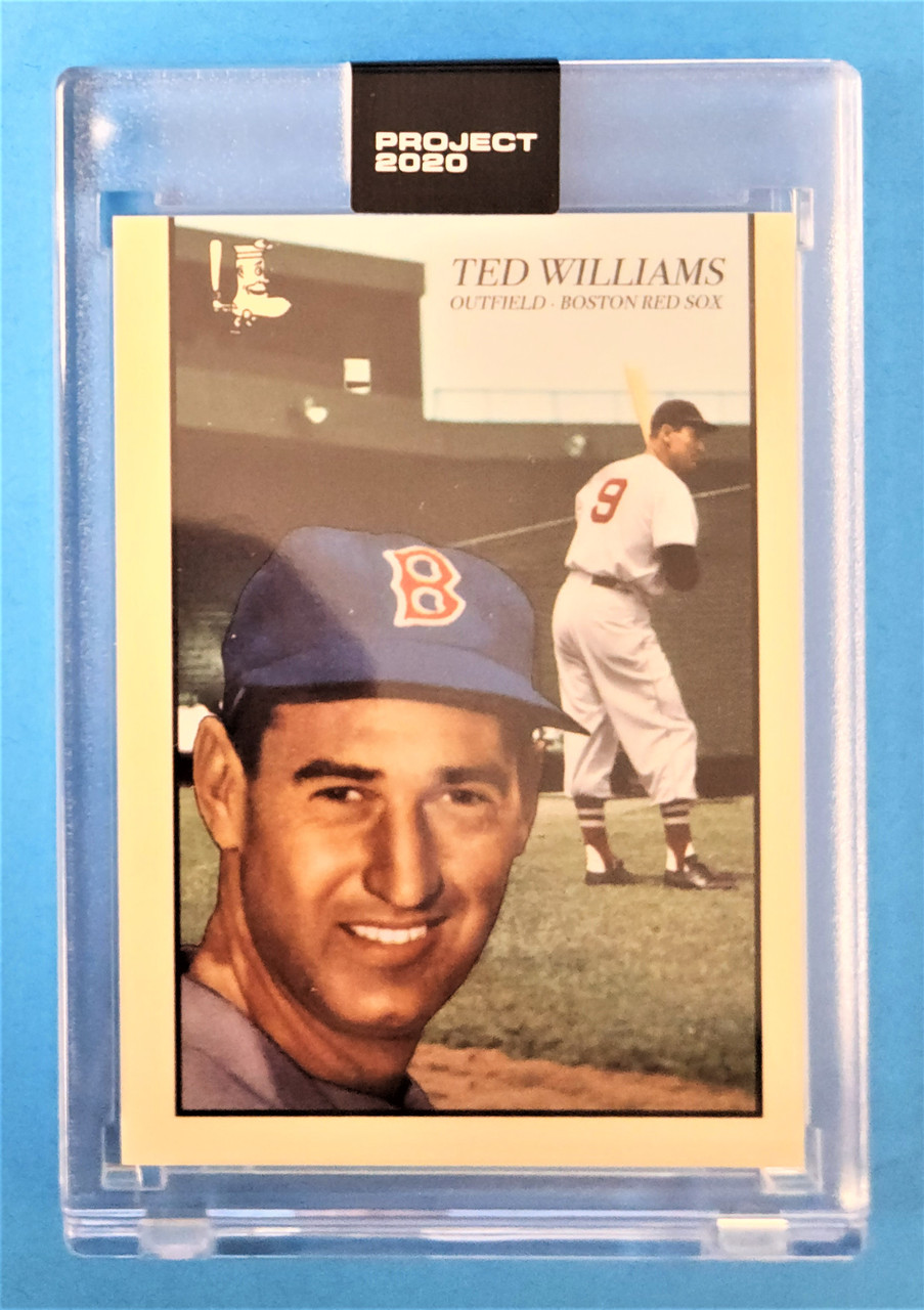 2020 Topps Project 2020 #90 Ted Williams OLDMANALAN Design