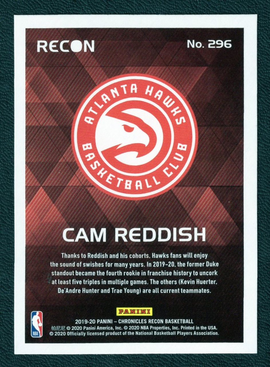 2019/20 Panini Chronicles #296 Cam Reddish Recon Rookie/RC