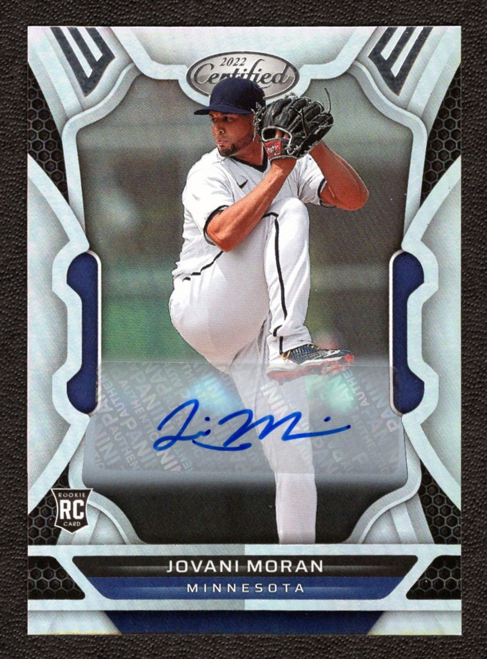 2022 Panini Chronicles #26 Jovani Moran Certified Rookie Autograph