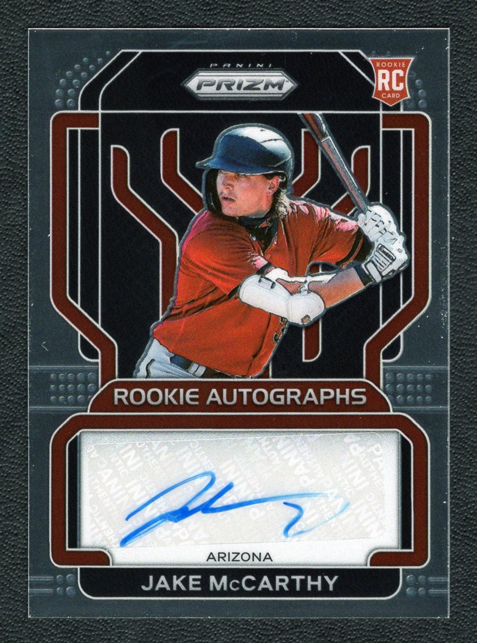 2022 Panini Prizm #RA-MC Jake McCarthy Rookie Autograph