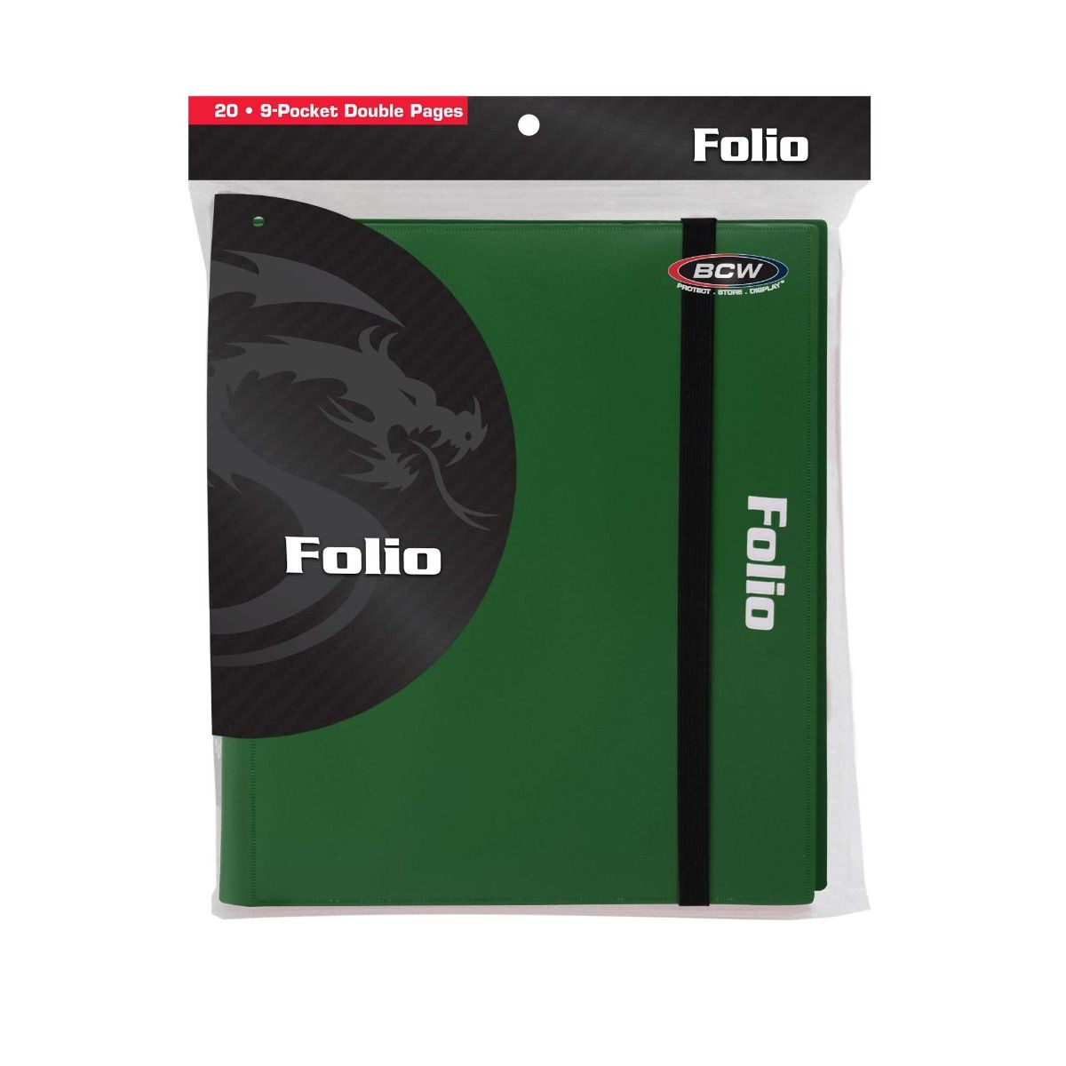 BCW 9-Pocket Green Pro-Folio