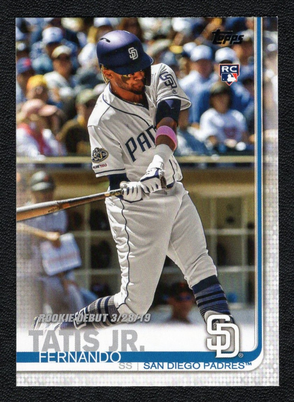 2019 Topps Update #US56 Fernando Tatis Jr. Rookie Debut/RC