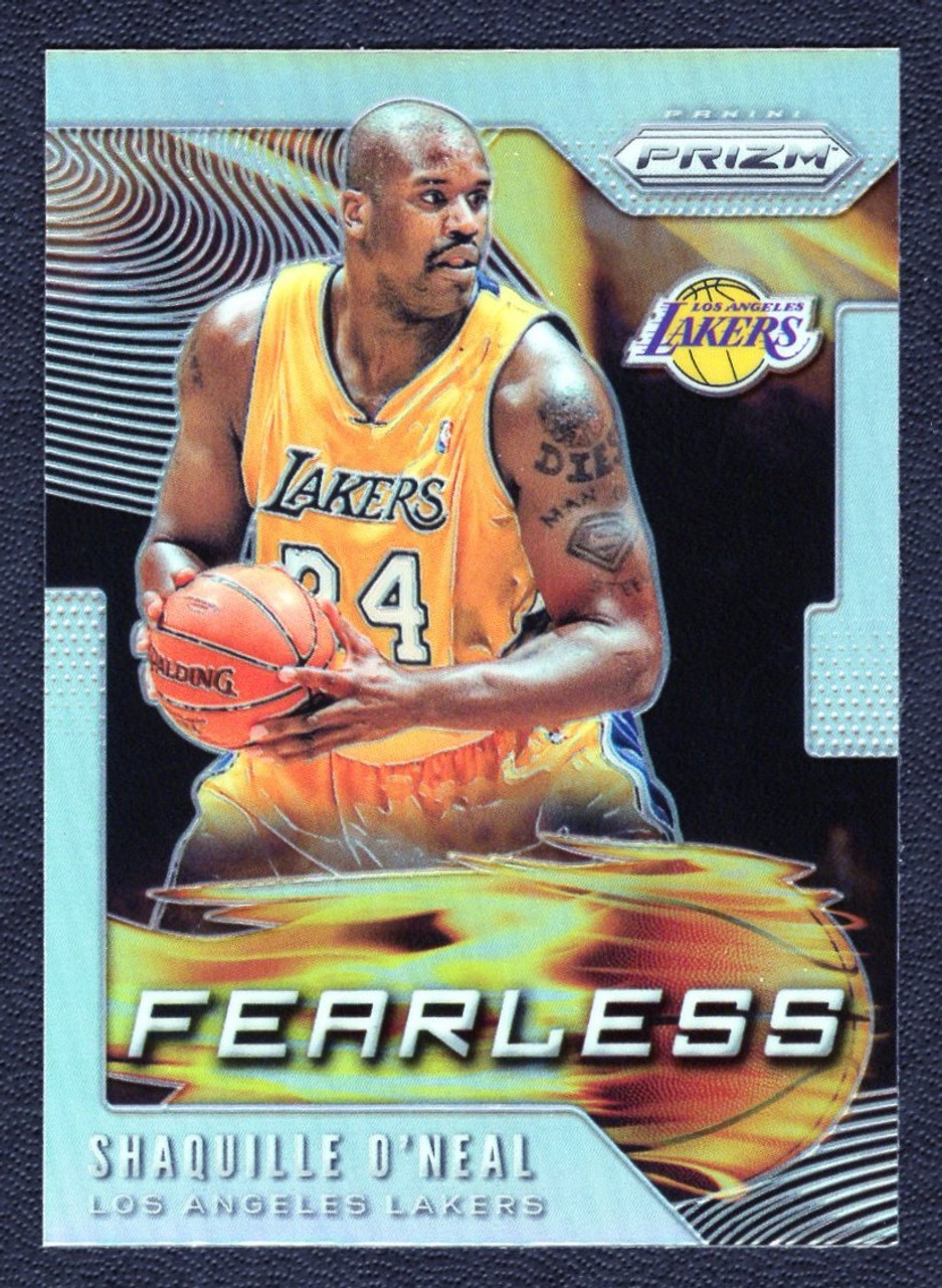 2019/20 Panini Prizm #19 Shaquille O'Neal Fearless Silver Prizm