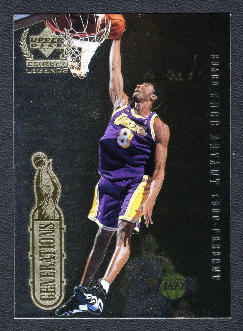 1999/2000 Upper Deck Century Legends Generations Kobe Bryant / Michael  Jordan Insert