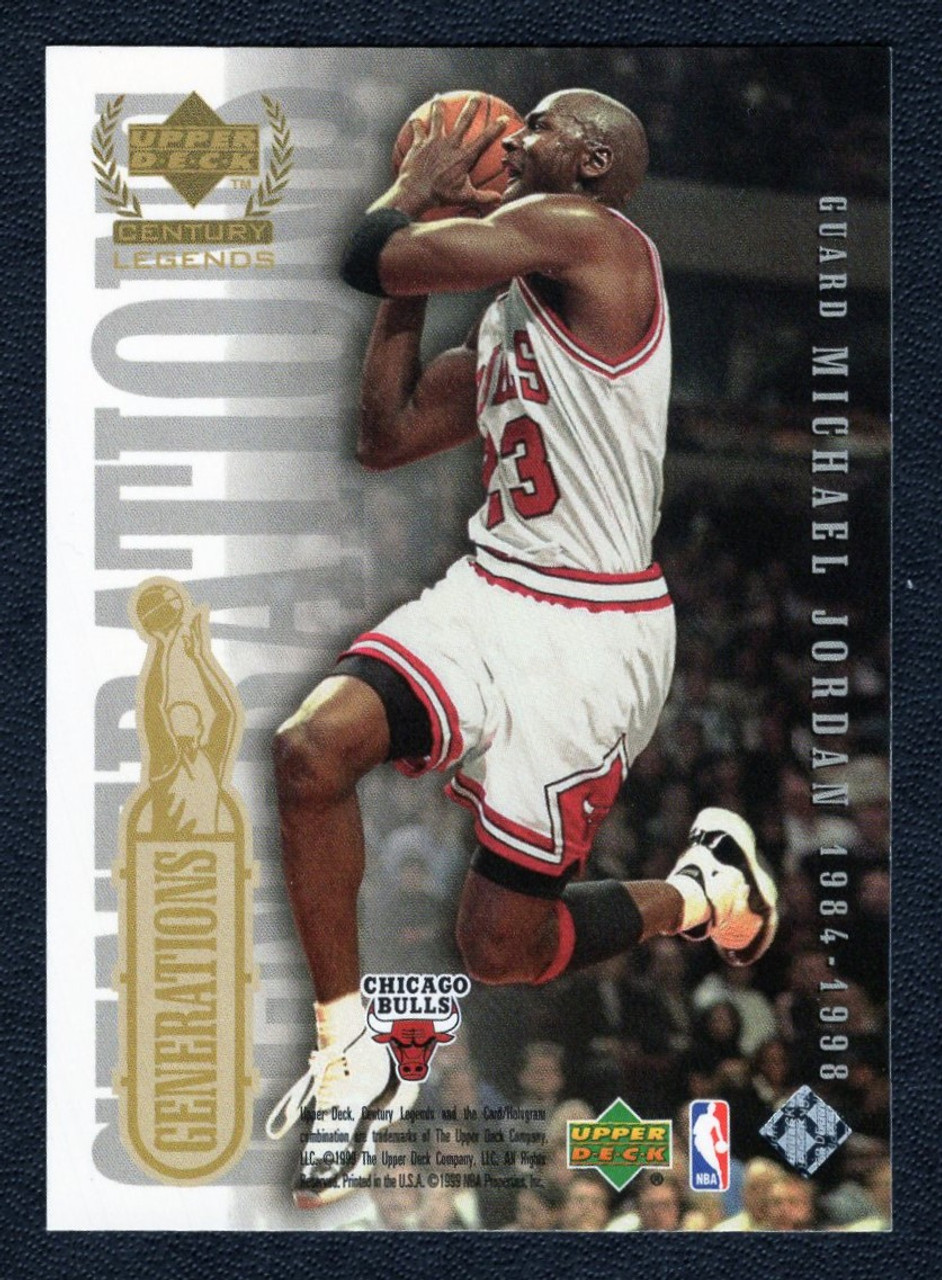 1999/2000 Upper Deck Century Legends Generations Kobe Bryant / Michael  Jordan Insert