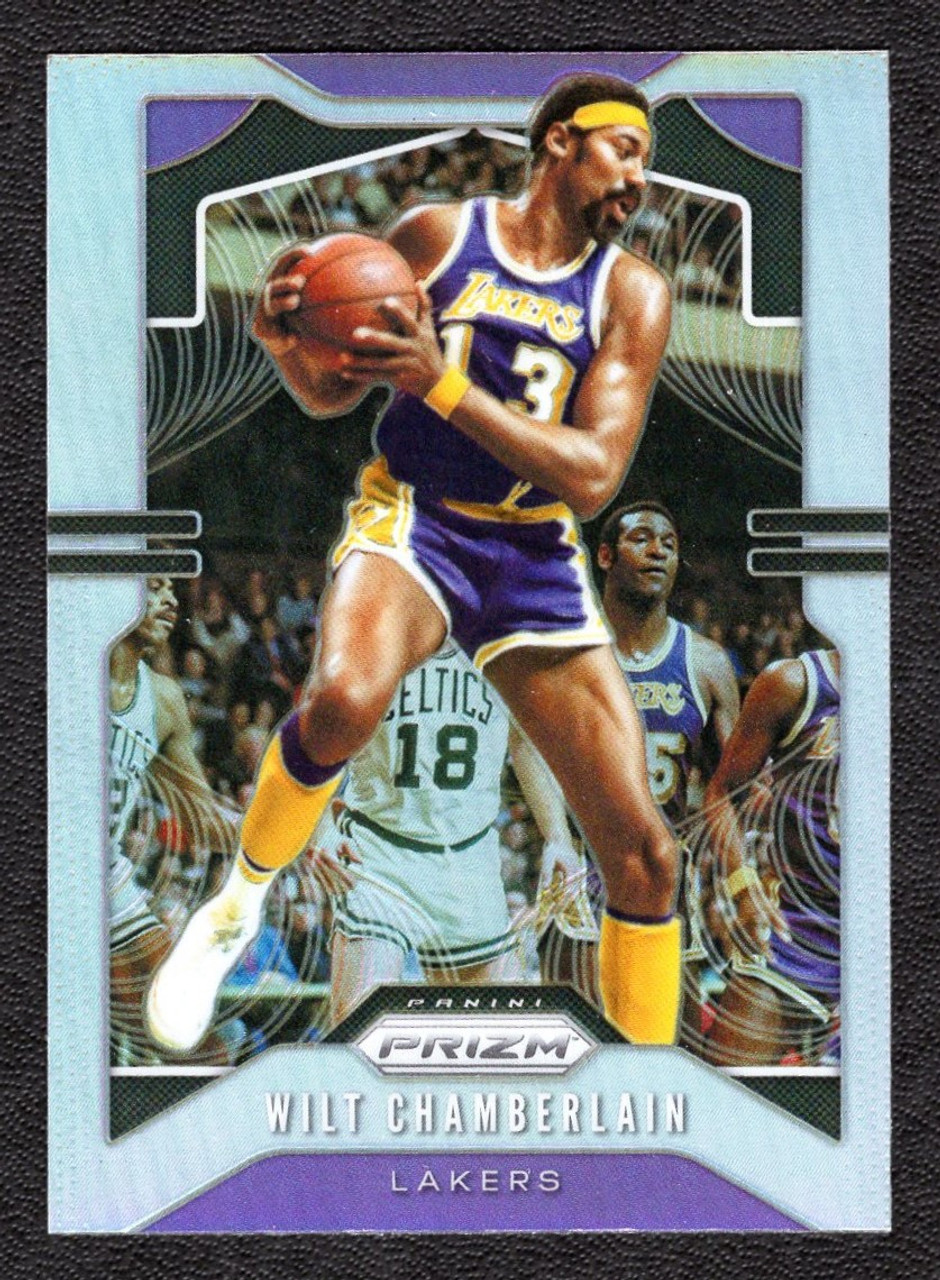 2019/20 Panini Prizm #18 Wilt Chamberlain Silver Prizm