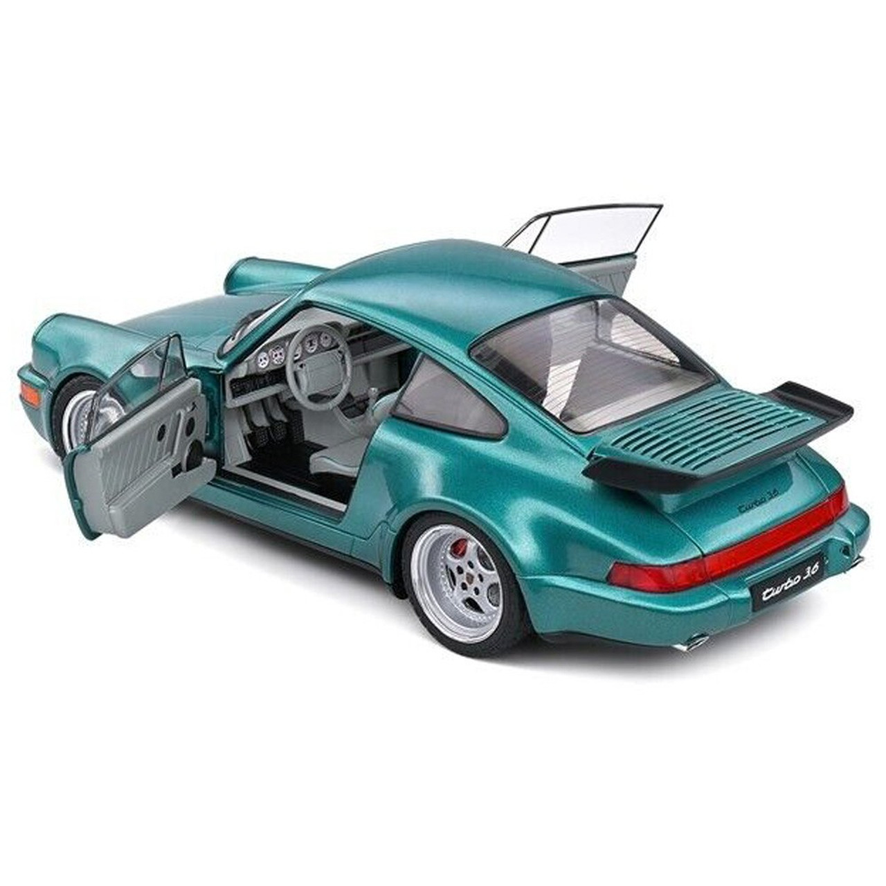1991 Porsche 911 Turbo - Wimbledon Green Metallic - 1:18 Diecast Model Car  by Solido