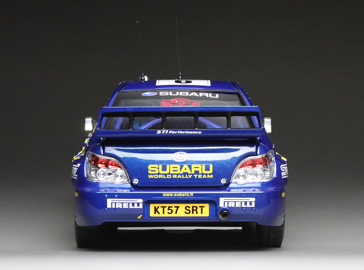 2008 Subaru Impreza - WRC07 #6 Atkinson/Prevot Monte-Carlo - 1:18 Diecast Model Car by Sun Star