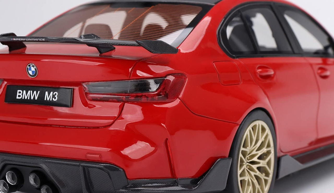 BMW M3 M-Performance (G80) - Toronto Red Metallic with Carbon Top