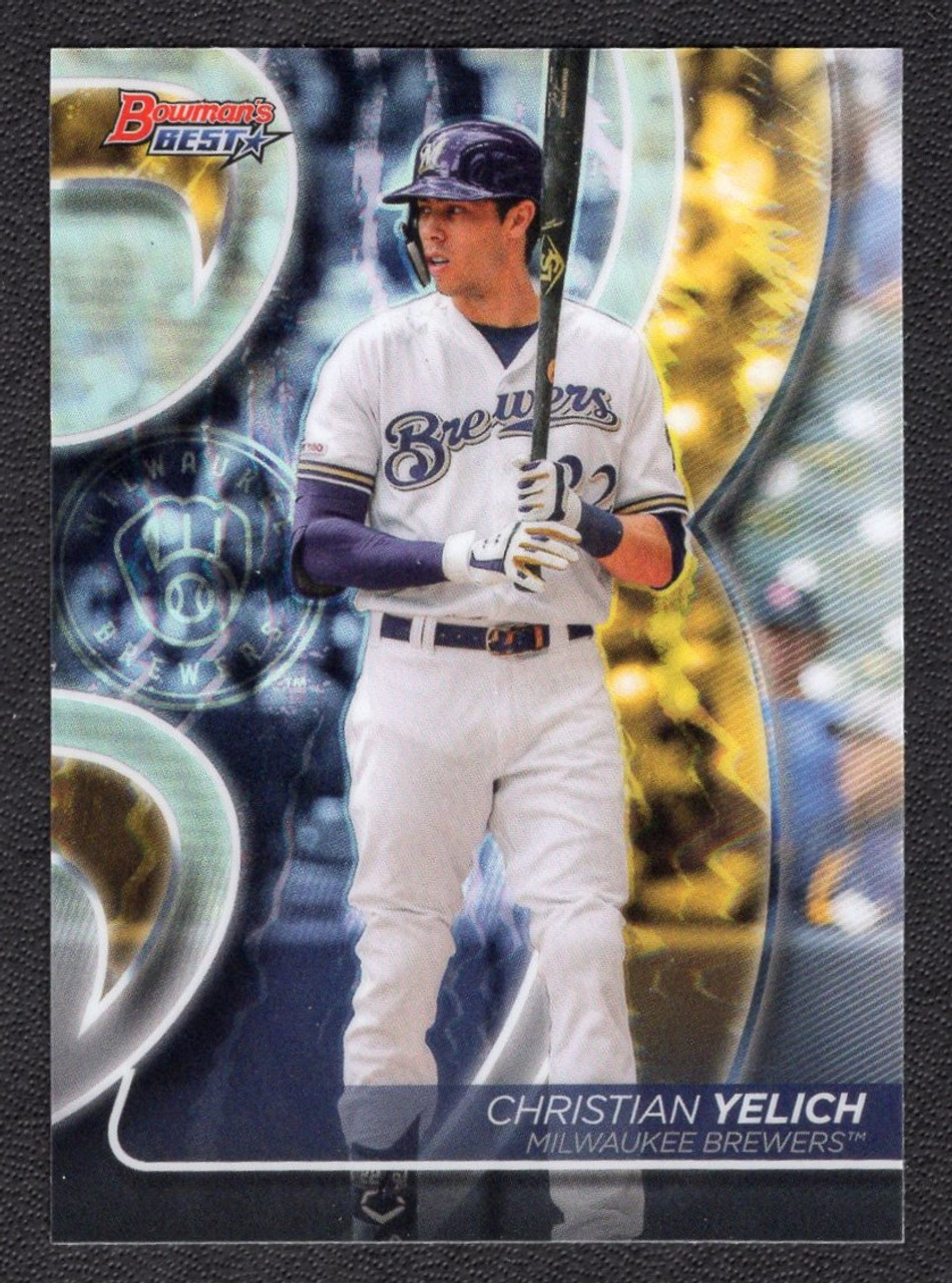 2020 Bowman's Best #9 Christian Yelich Refractor