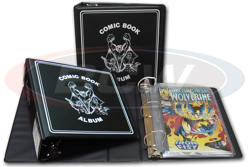 BCW 3" Comic Book Album - Black