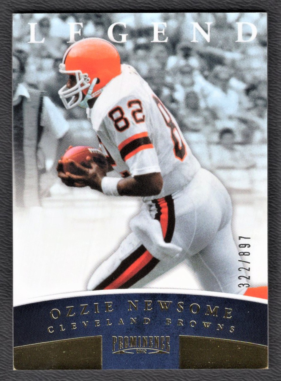 2012 Panini Prominence #132 Ozzie Newsome Legend 322/897