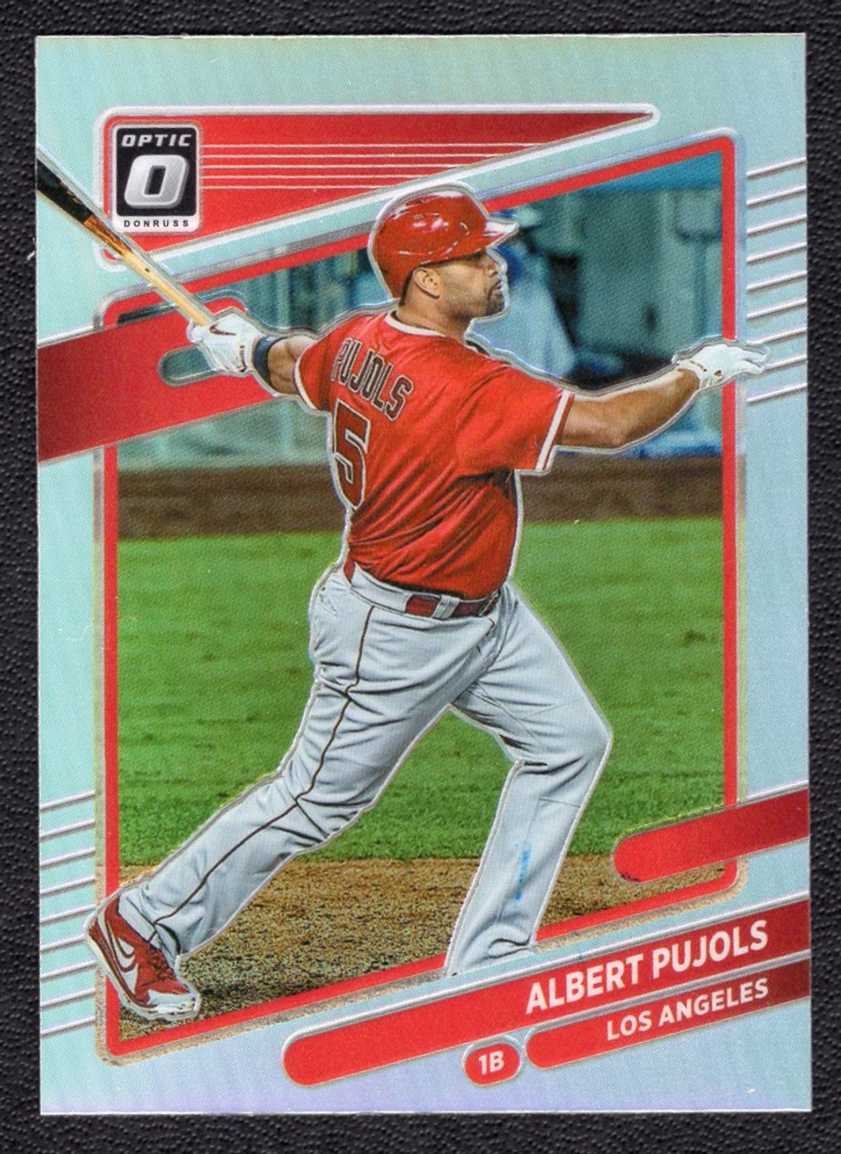 2021 Panini Donruss Optic #105 Albert Pujols Silver Prizm