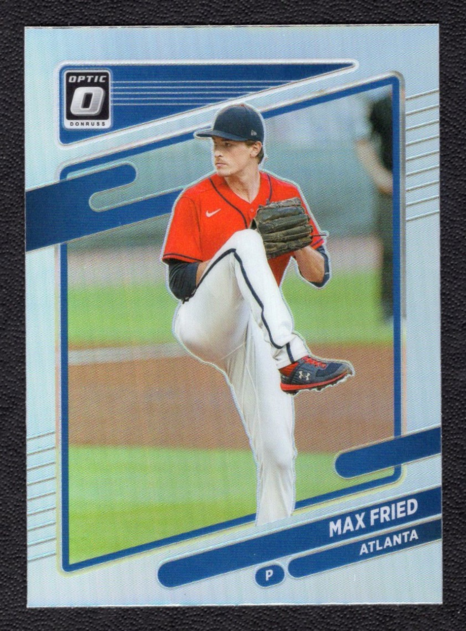 2021 Panini Donruss Optic #178 Max Fried Silver Prizm