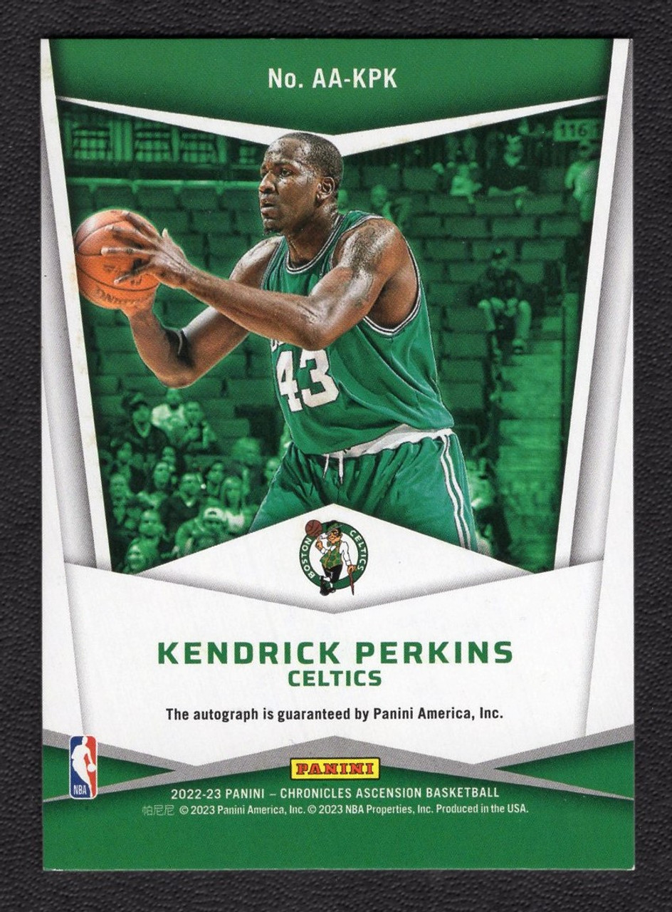 2022/23 Panini Chronicles #AA-KPK Kendrick Perkins Ascension Autograph