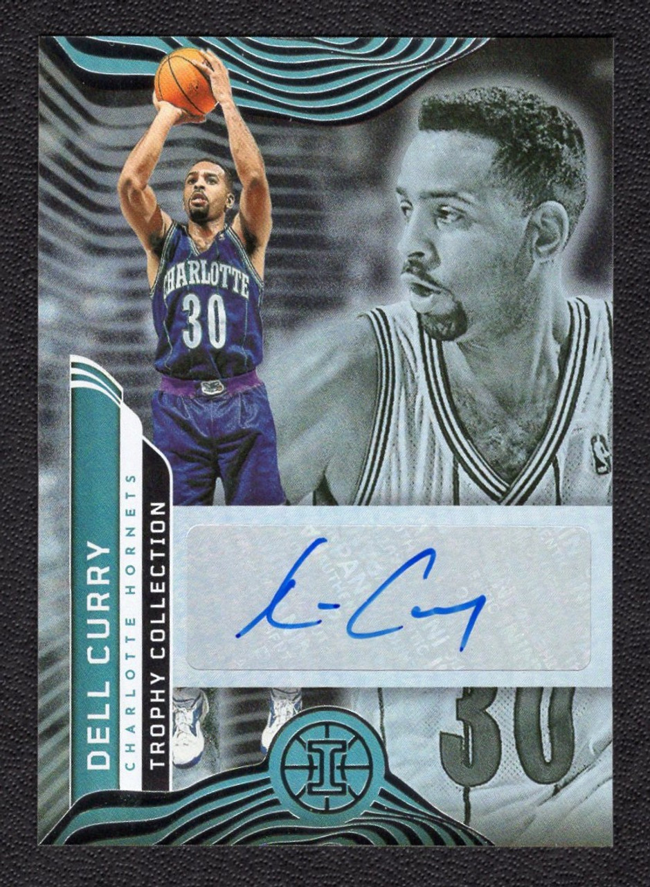 2021/22 Panini Illusions #TC-DCC Dell Curry Trophy Collection Autograph
